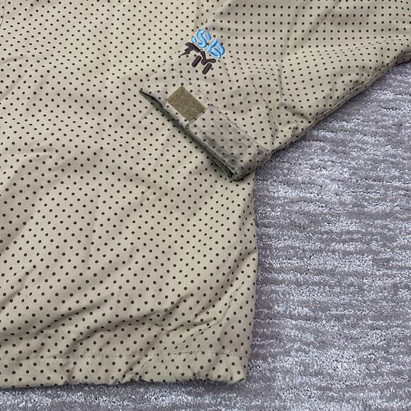 Special Blend Jacket Womens Large Brown Polka Dot 10K Hooded Faux Fur Snowboard - Picture 13 of 16